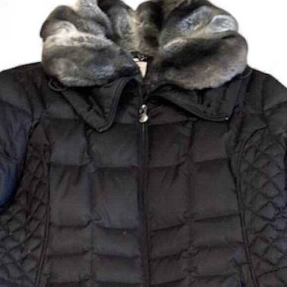 Laundry by Shelli Segal Women’s Down Coat in Black – Size XL - Picture 2 of 5